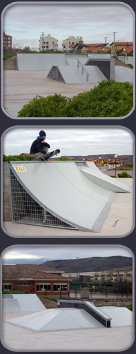 realisations traficway skate park Navarette spain